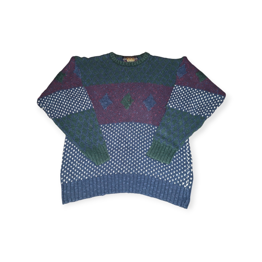 80s Ralph Lauren Chaps Men's Crewneck Sweater - Picture 5 of 12
